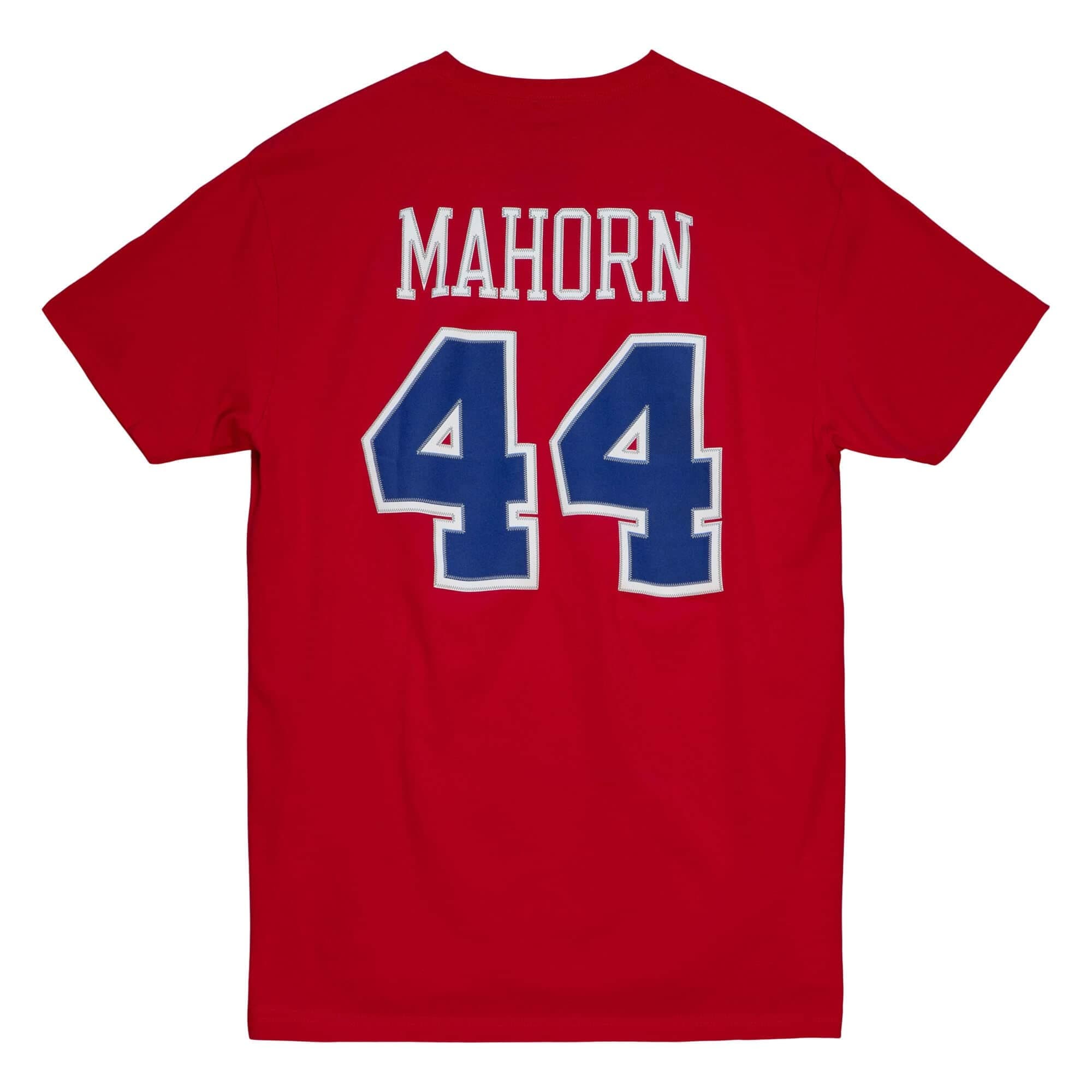 Футболка Mitchell & Ness Traditional Name & Number Detroit Pistons 1989-90 Rick Mahorn T-Shirt