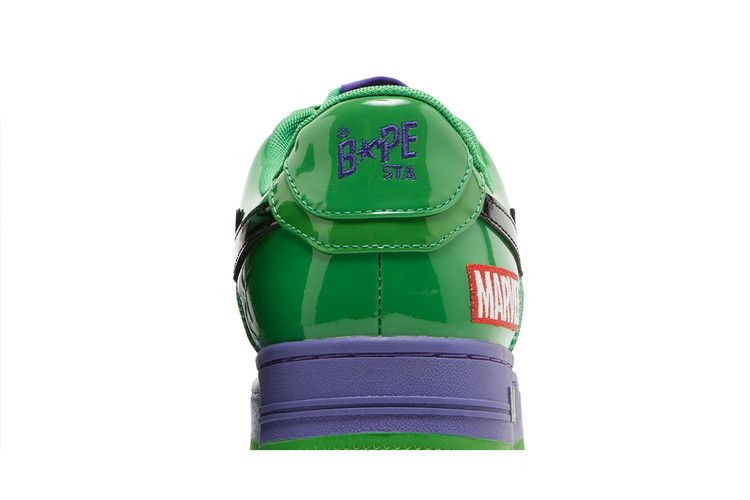 Кроссовки Marvel x Bapesta 'Hulk'