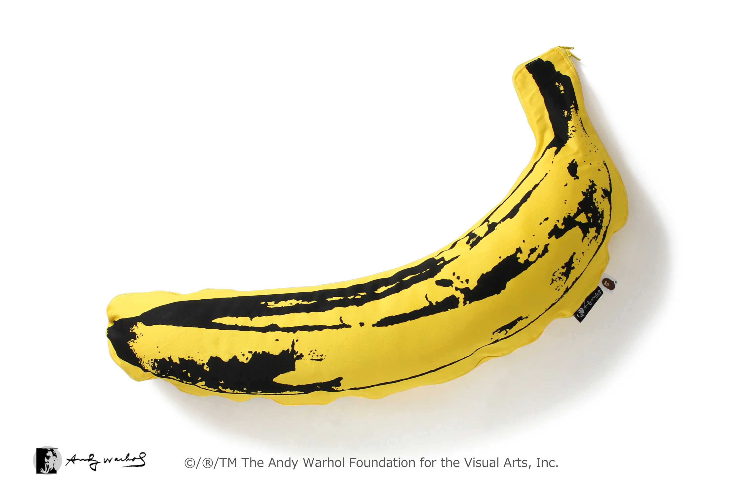 Мягкая подушка BAPE ABC Camo Andy Warhol Banana