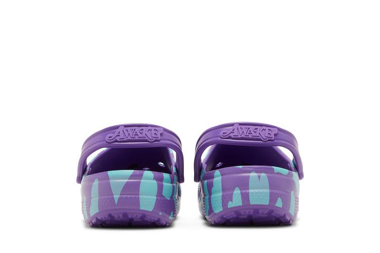 Сабо Awake NY x Crocs Classic Clog 'Home Is Where The Heart Is - Purple'
