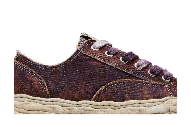 Кроссовки Maison Mihara Yasuhiro Peterson 23 OG Sole Washed Denim Low 'Purple'