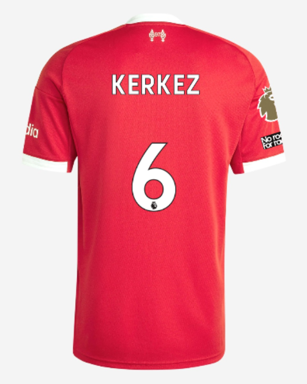 Футбольное джерси Liverpool FC adidas Mens 25/26 Home Jersey KERKEZ 6