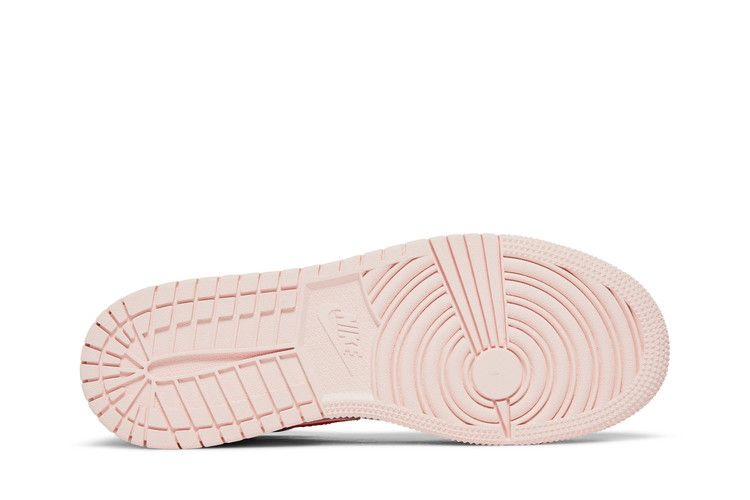 Кроссовки Air Jordan 1 Mid GS 'Black Pink Crimson'