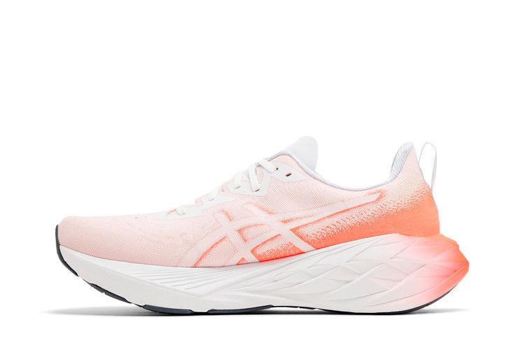 Кроссовки Hakaone Ekiden x ASICS Novablast 4 'White Sunrise Red'