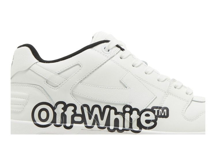 Кроссовки Off-White Out of Office Low 'Logo Print - White Black'