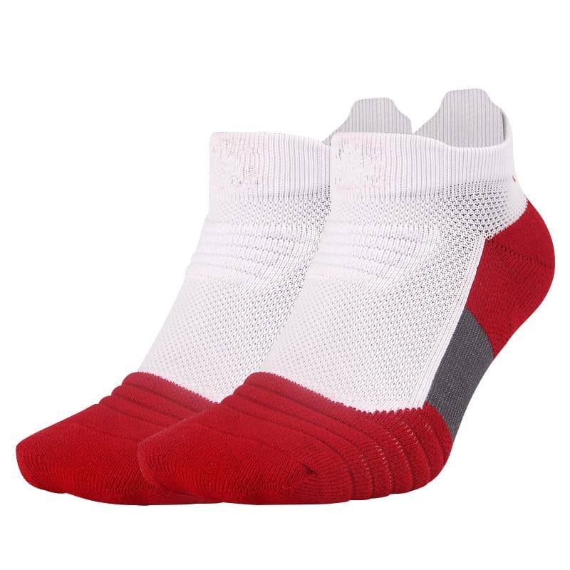 Спортивные носки Ehot Professional White-Red Low Socks