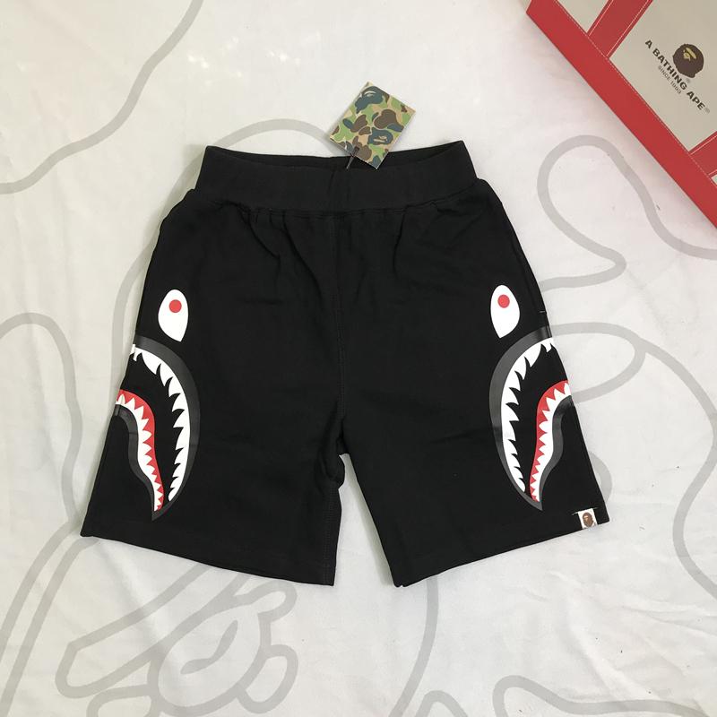 Спортивные шорты BAPE Side Shark Beach Shorts Black