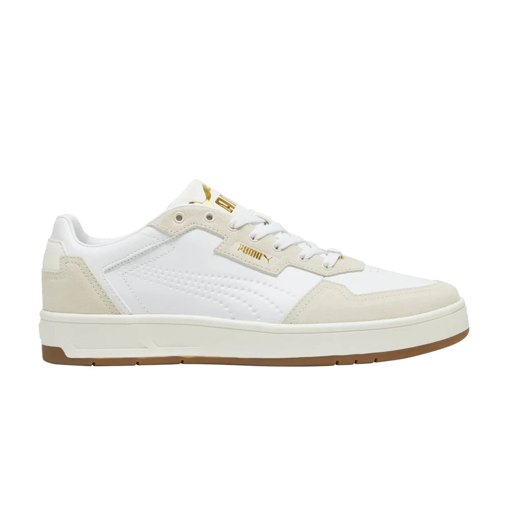 Кроссовки Puma Court Classic Lux SD 'White Alpine Snow'