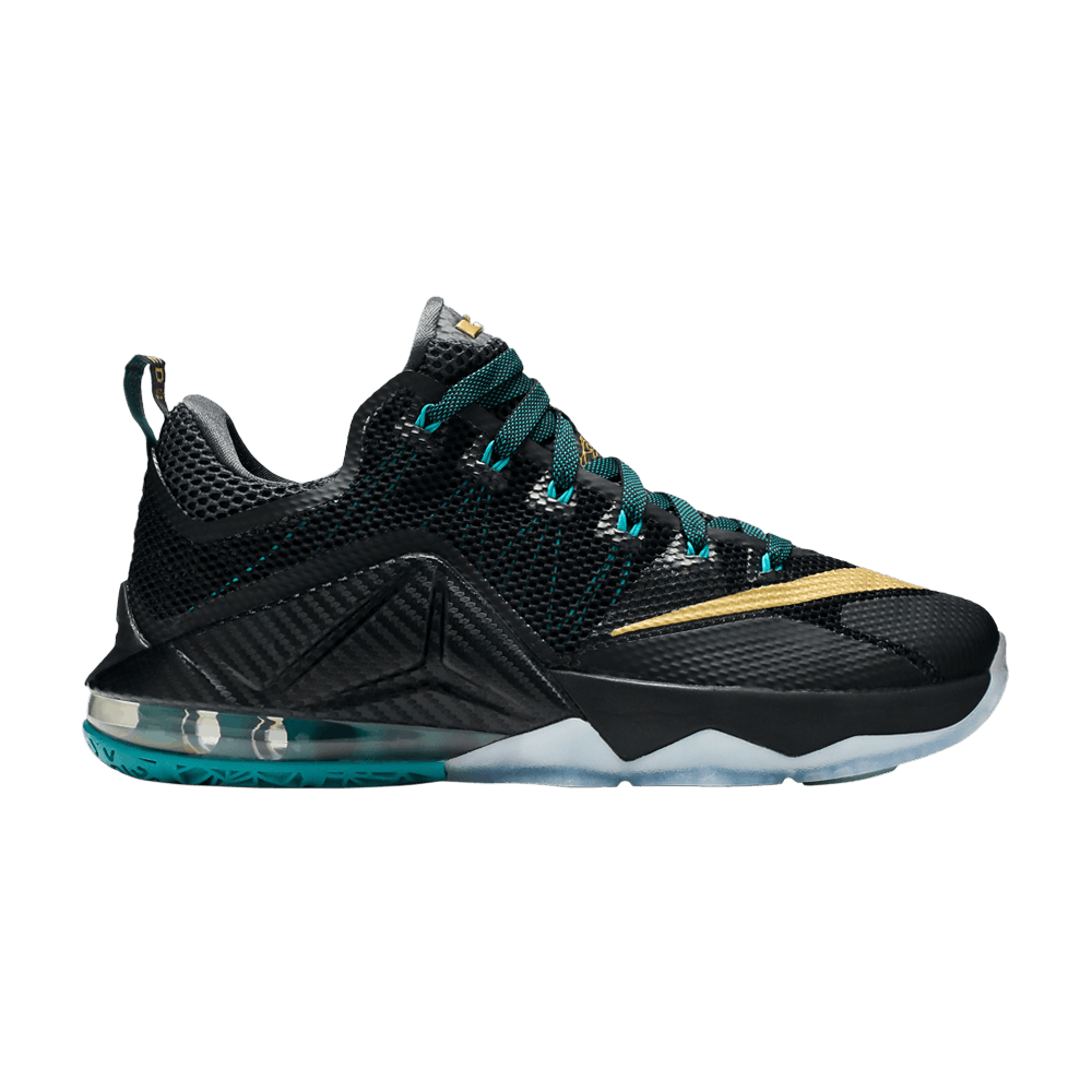 Кроссовки Nike LeBron 12 Low 'Carbon Fiber'
