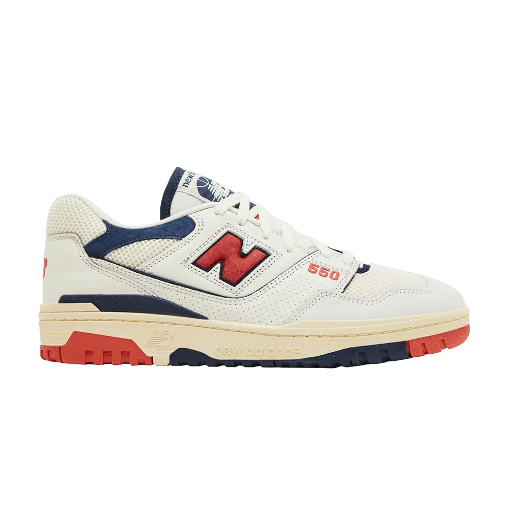 Кроссовки New Balance 550 'Sea Salt Pack - Blast Red'