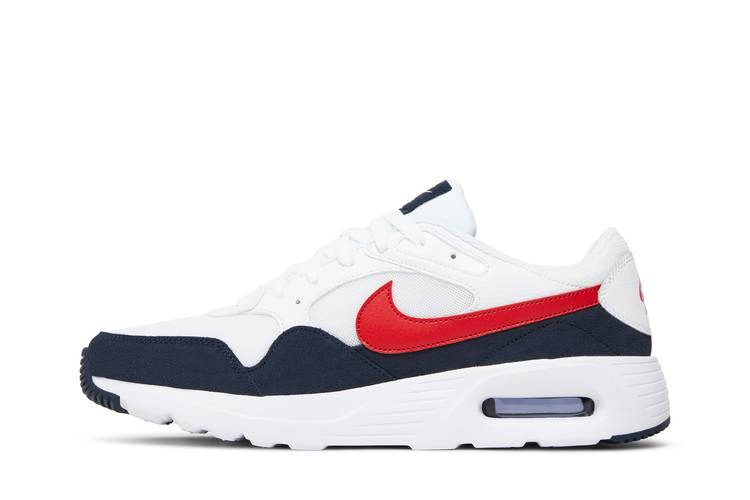 Кроссовки Nike Air Max SC 'White University Red'