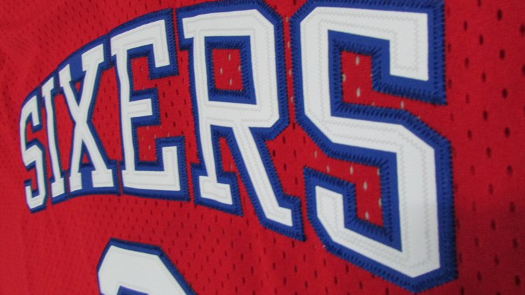 Баскетбольная джерси 2015 Phila 76ers Iverson #3 Retro Reebok