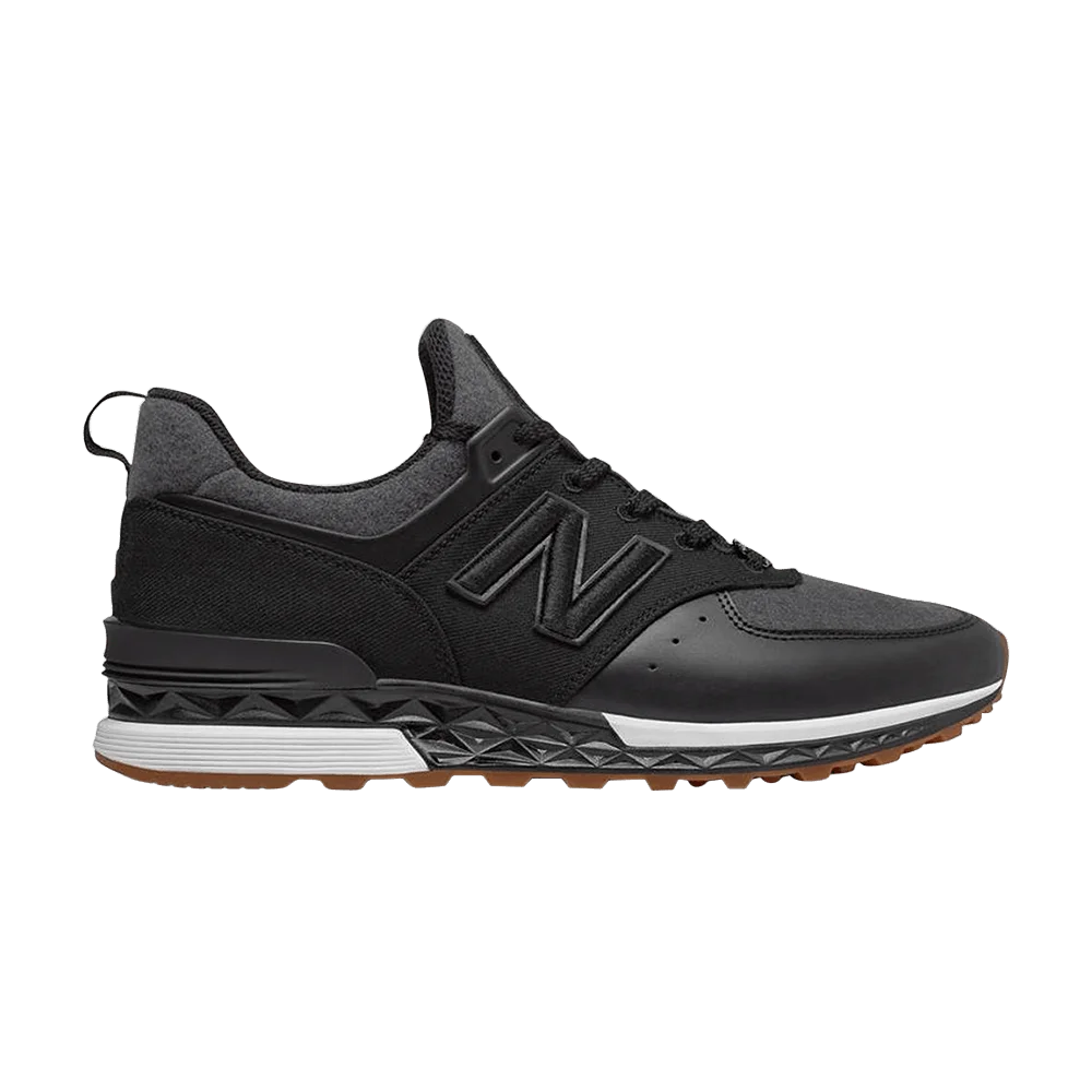 Krossovki-New-Era-x-New-Balance-574-Sport-Black-Gum