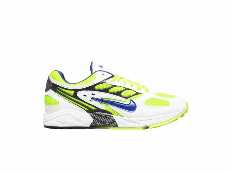 Кроссовки Nike Air Ghost Racer White Neon Yellow