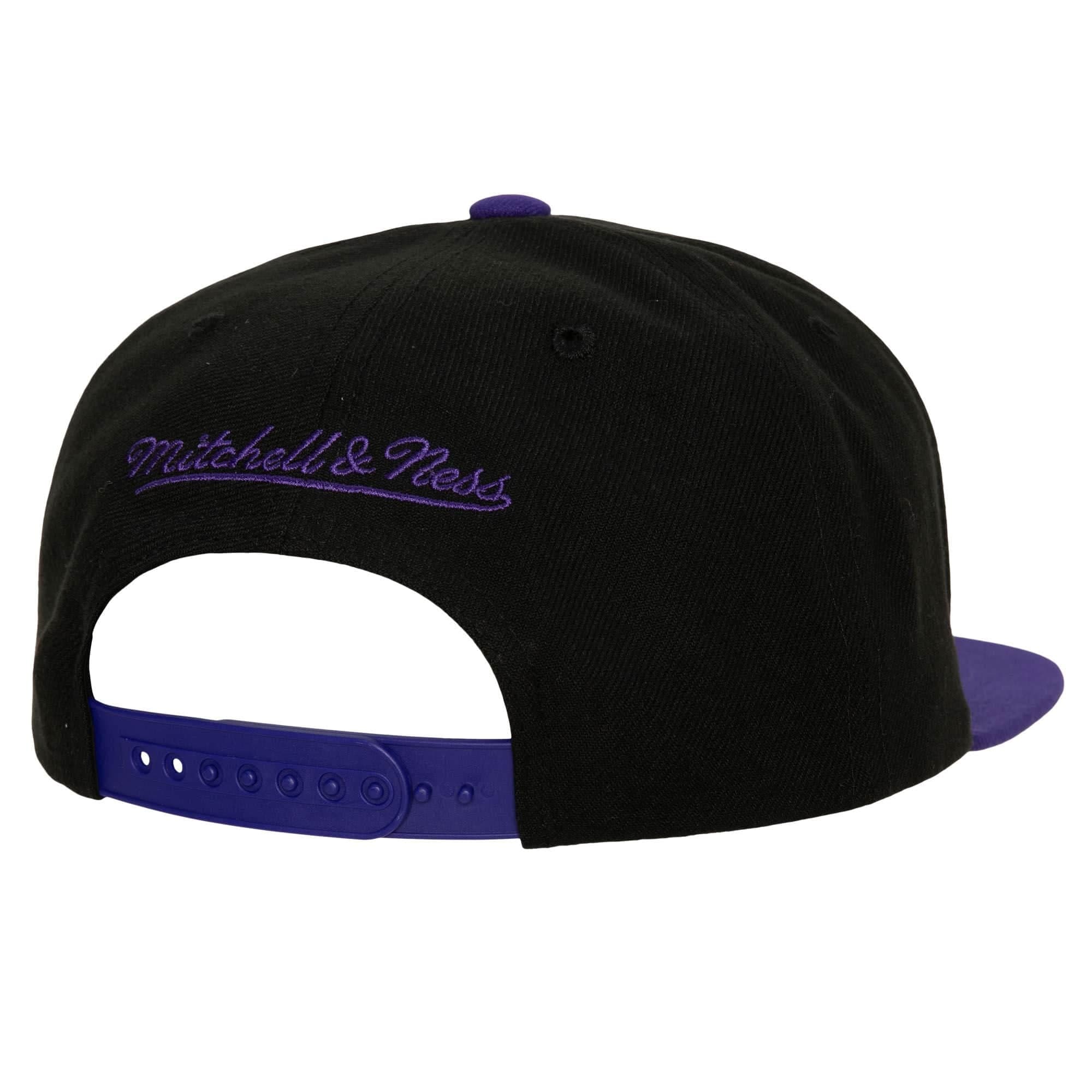 Бейсболка Mitchell & Ness Cross Check Snapback Los Angeles Lakers Hat