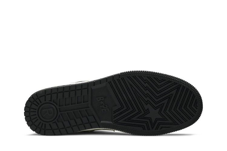 Кроссовки BAPE Block Sta High 'Black Lime'