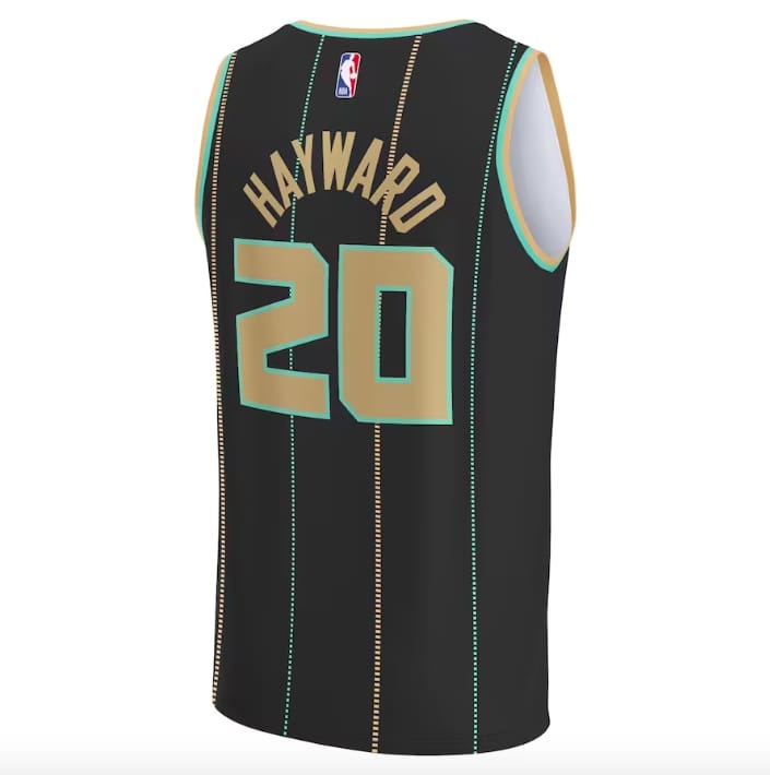 2022-23-Charlotte-Hornets-20-Gordon-Hayward-Fast-Break-City-Black-Jersey-3