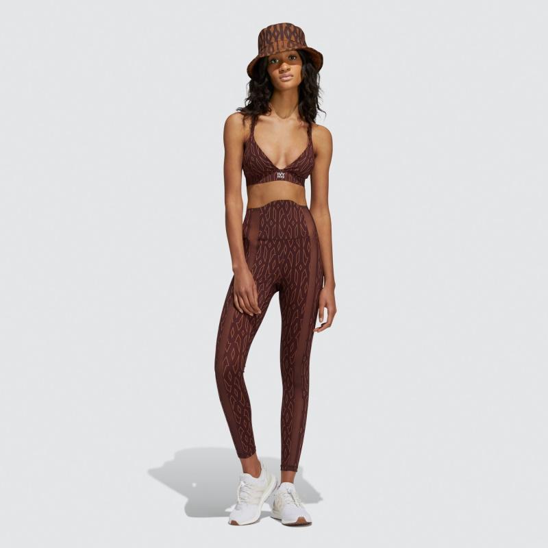 Спортивный топ adidas Ivy Park Low-Support Triangle Bra Wild Brown/Night Red