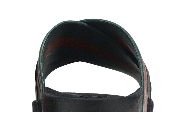 Кроссовки Gucci Rubber Slide 'Green Red'