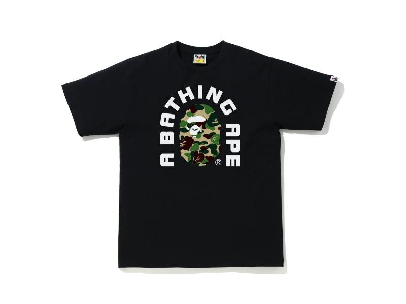 BAPE ABC Camo College 2020 Tee Black/Green