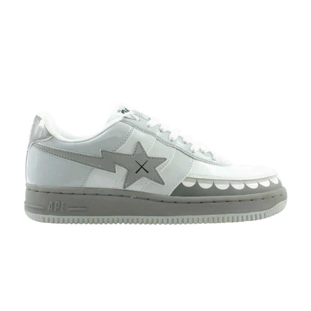 Кроссовки Kaws x Bapesta FS-029 Low 'Chompers - Grey'