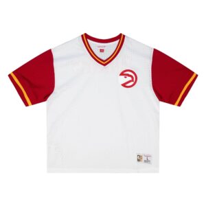 Mitchell-Ness-Fashion-Mesh-V-Neck-Atlanta-Hawks-T-Shirt-300x300