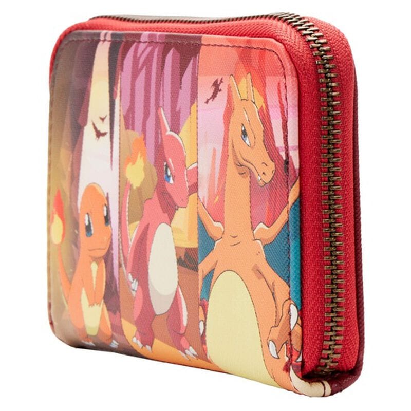 Pokemon-Charmander-Evolutions-Zip-Around-Wallet-3