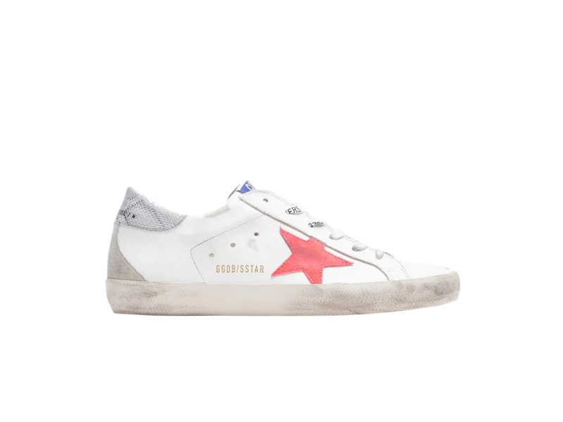 Кроссовки Golden Goose Wmns Superstar White Lobster Silver