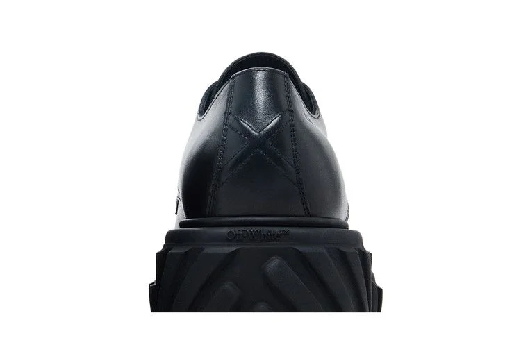 Кроссовки Off-White Exploration Almond Toe Derby 'Black'