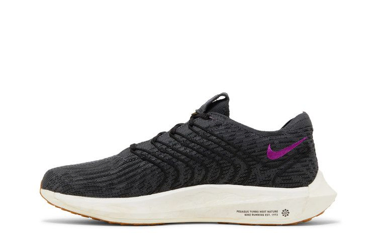 Кроссовки Nike Pegasus Turbo Next Nature 'Black Vivid Purple'