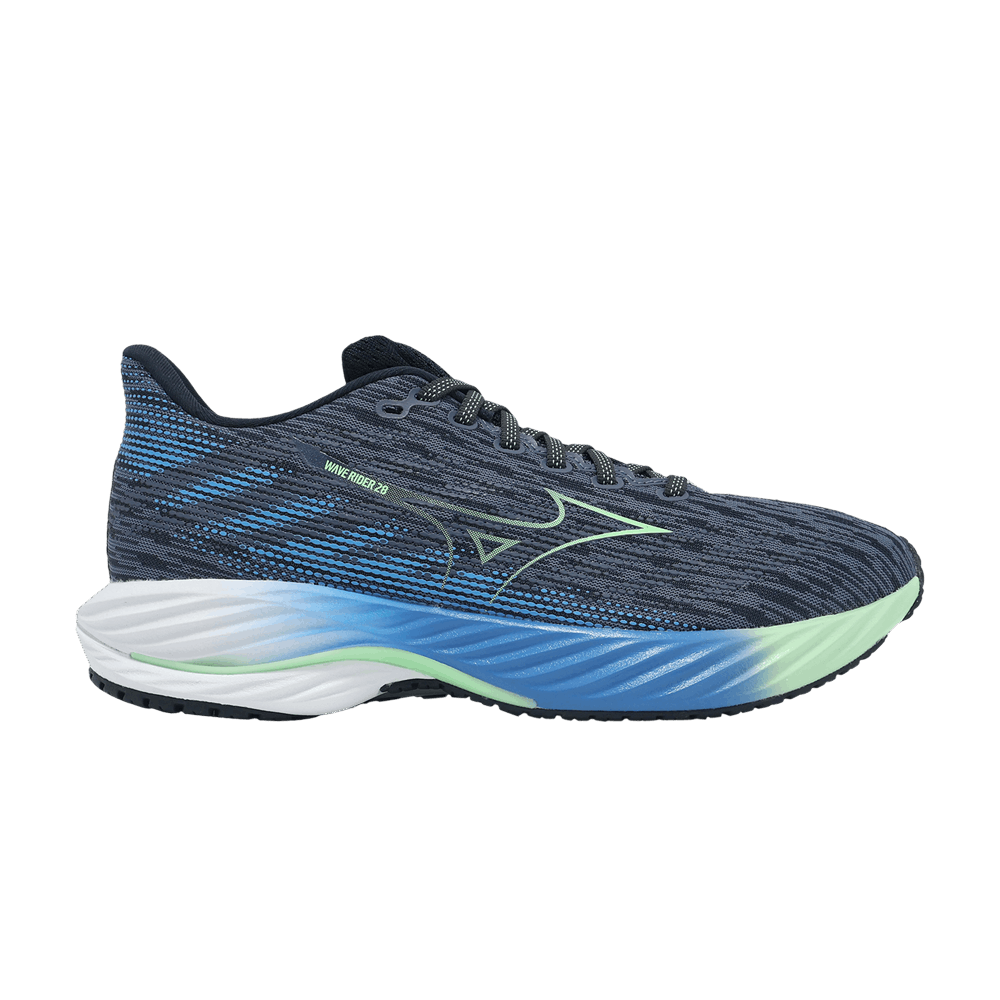 Кроссовки Mizuno Wave Rider 28 'Vintage Indigo Neo Mint'