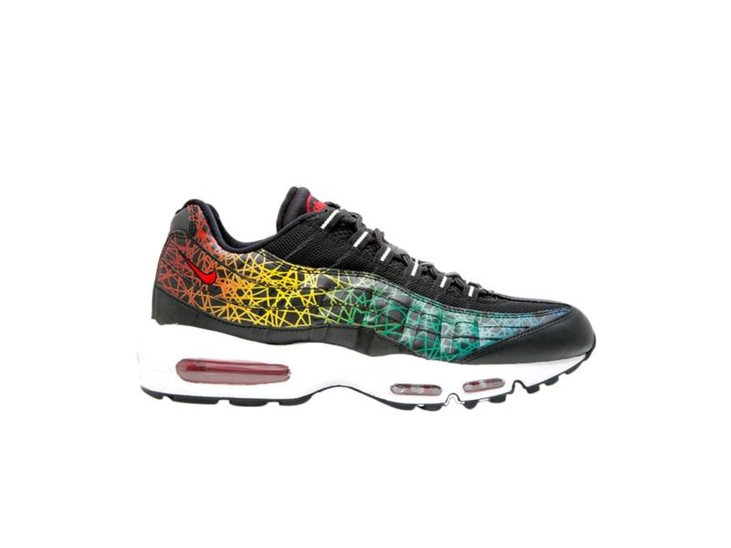 Кроссовки Nike Air Max 95 Premium Black Varsity Red