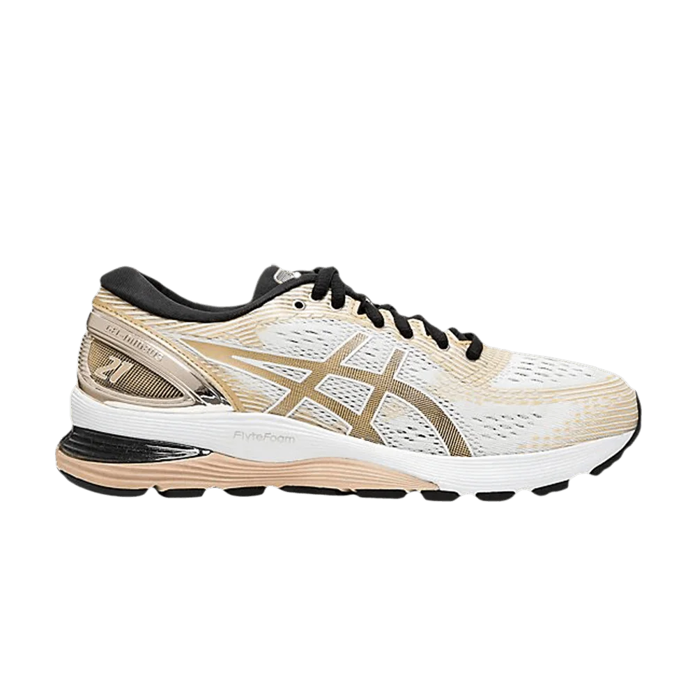 Кроссовки Asics Wmns Gel Nimbus 21 Platinum 'White Frosted Almond'