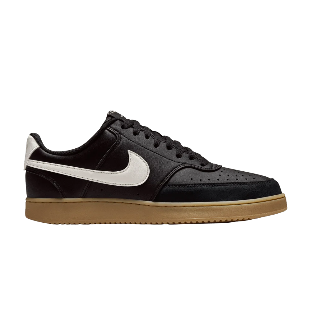 Кроссовки Nike Court Vision LO 'Black Gum Light Brown Sail'