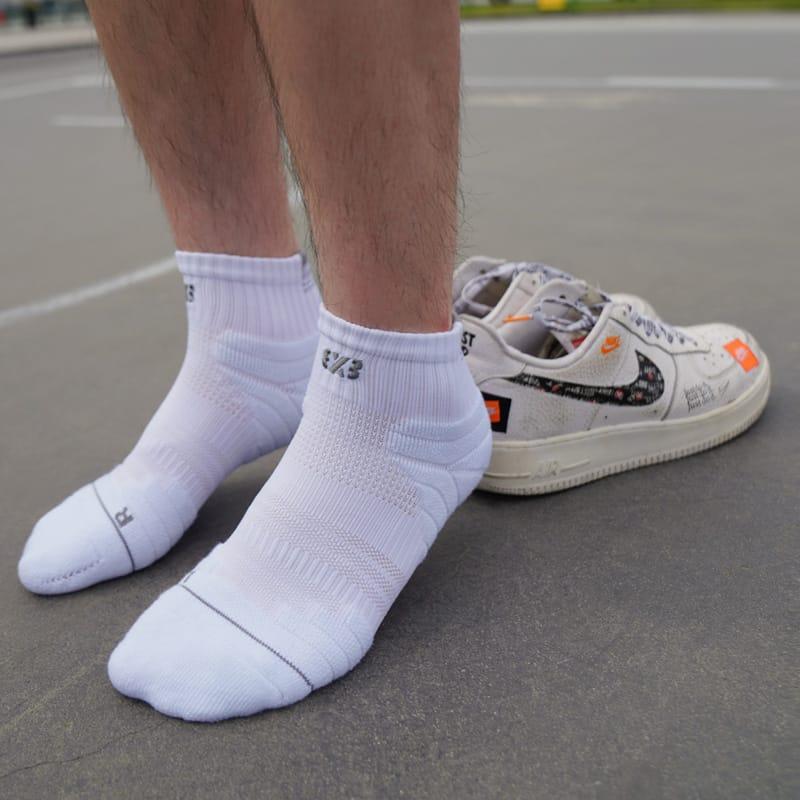 Спортивные носки Ehot 3X3 White Short Socks