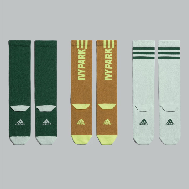 Спортивные носки adidas Ivy Park 3-Pack Logo Socks Green Tint/Yellow Tint/Dark Green