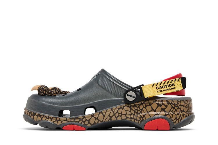 Кроссовки Crocs Jurassic World x All-Terrain Clog 'Caution, Live Dinosaur'