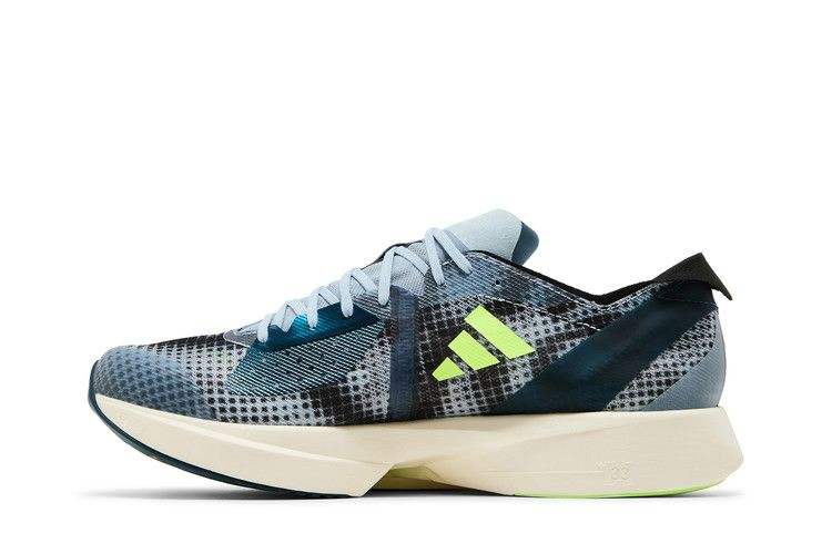 Кроссовки Adidas Adizero Takumi Sen 9 'Wonder Blue Lucid Lemon'