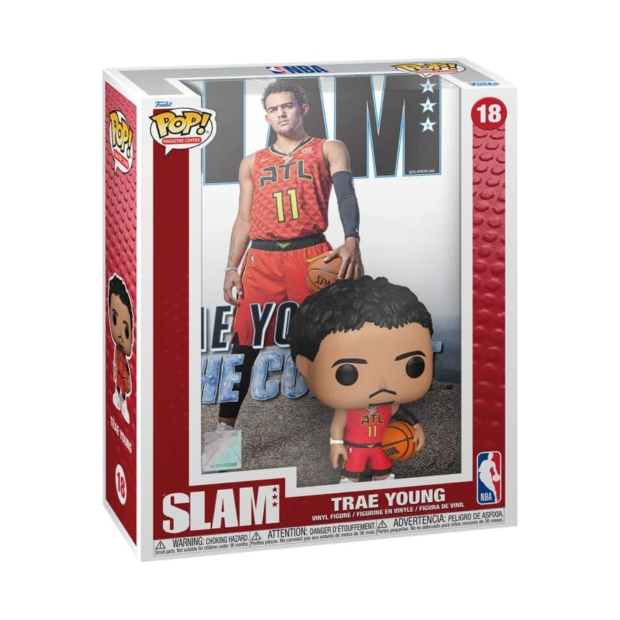 Коллекционная фигурка Funko Trae Young Slam Magazine Cover NBA Pop Vinyl