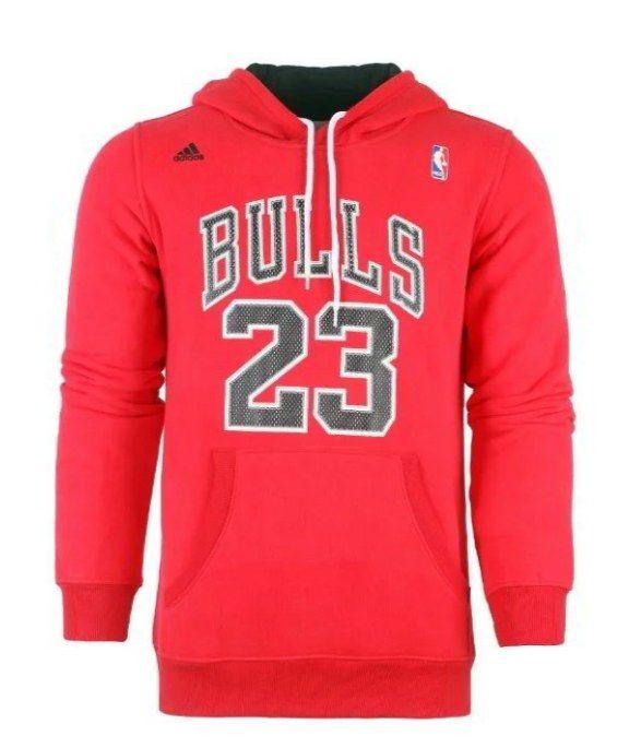 Худи 2017 adidas NBA Chicago Bulls #23 Jordan Hoodie