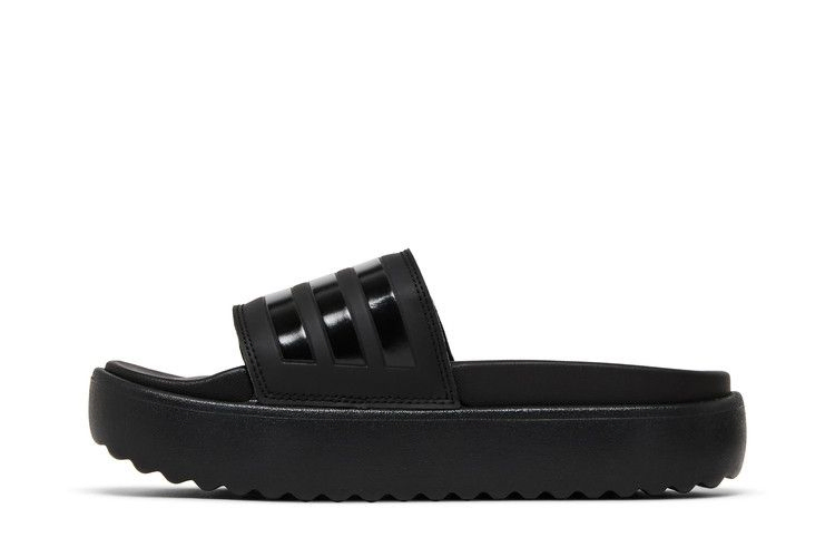 adidas Wmns Adilette Platform Slide 'Triple Black'