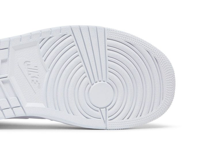 Кроссовки Interscope Records x Air Jordan 1 Mid 'Triple White'