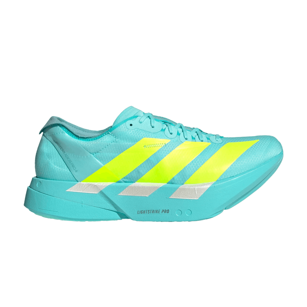 Кроссовки Adidas Adizero Adios Pro 4 'Flash Aqua Lucid Lemon'