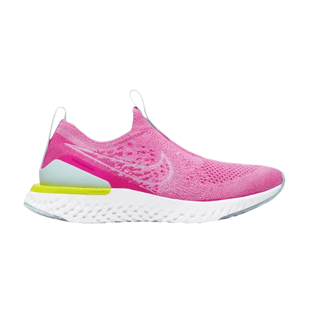 Кроссовки Nike Epic Phantom React Flyknit GS 'Psychic Pink'