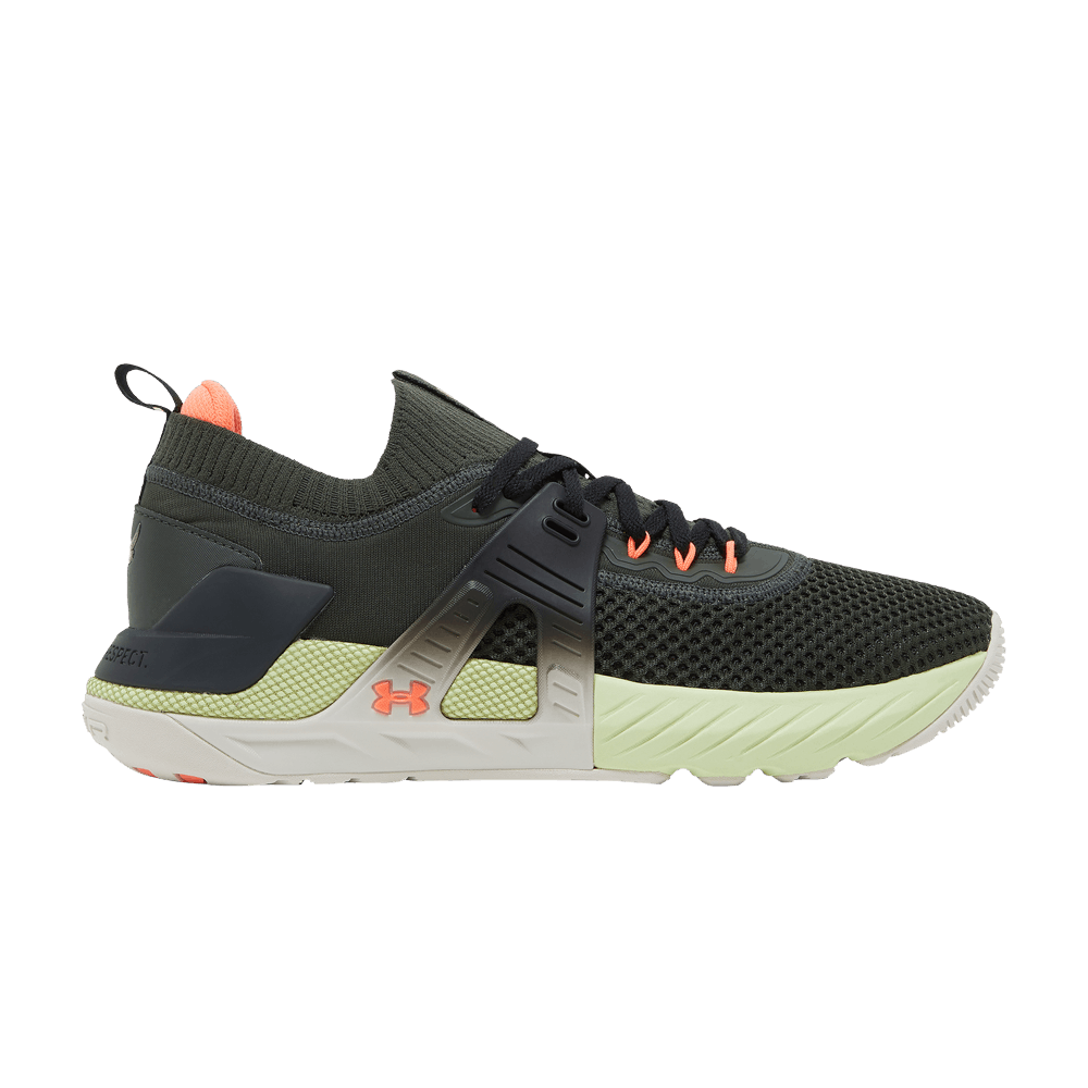 Кроссовки Under Armour Project Rock 4 Mana 'Baroque Green'