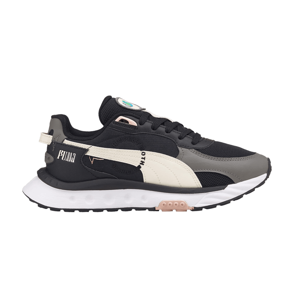 Кроссовки Puma Wmns Wild Rider Downtown 'Black Ivory'