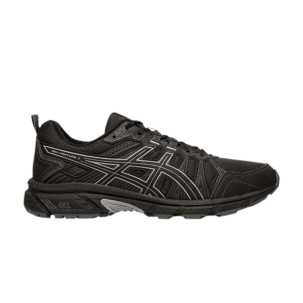 Кроссовки ASICS Gel Venture 7 4E Wide 'Black Sheet Rock'