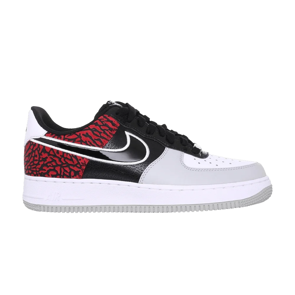 Krossovki-Nike-Air-Force-1-Low-Black-Total-Crimson-Elephant