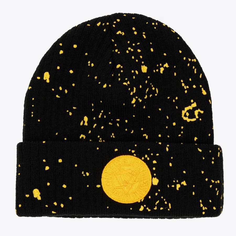 Шапка Mitchell & Ness Black Pittsburgh Penguins Nep Vintage Cuffed Knit Hat