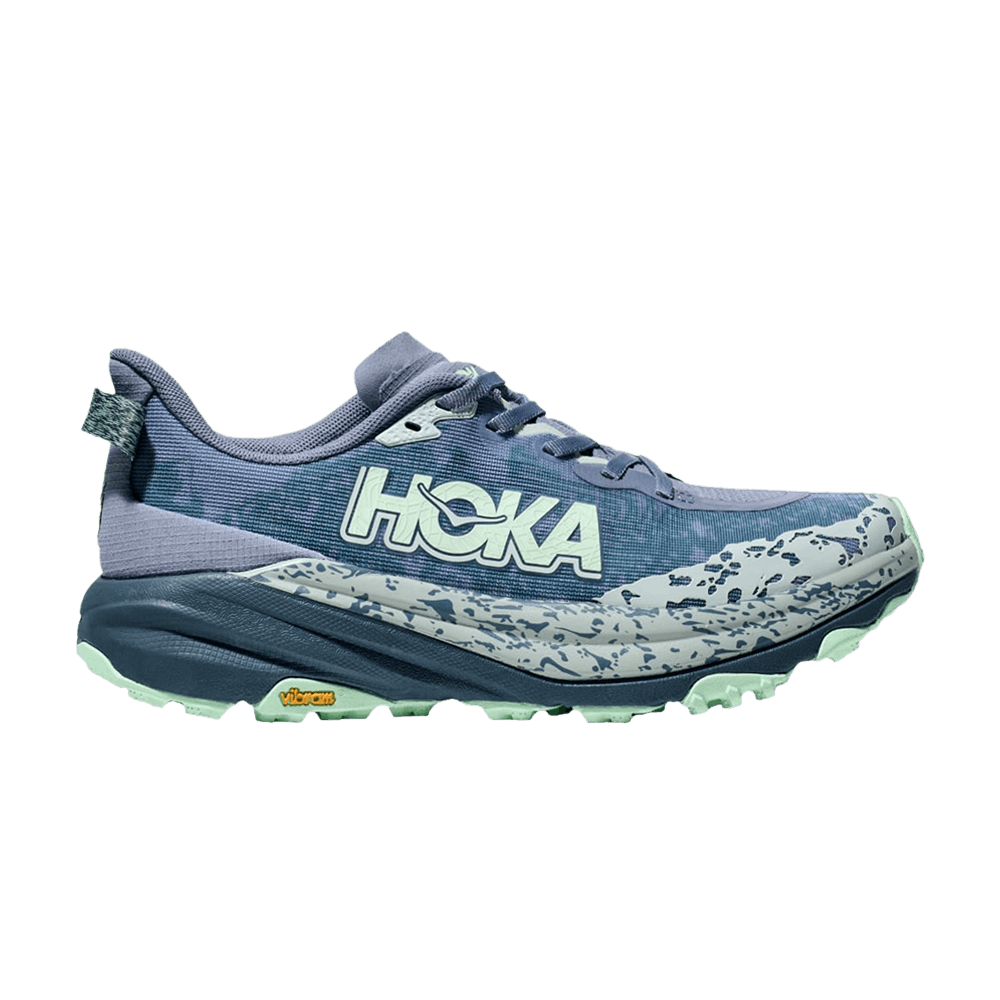 Кроссовки HOKA Wmns Speedgoat 6 Wide 'Moonlight Thunder Cloud'